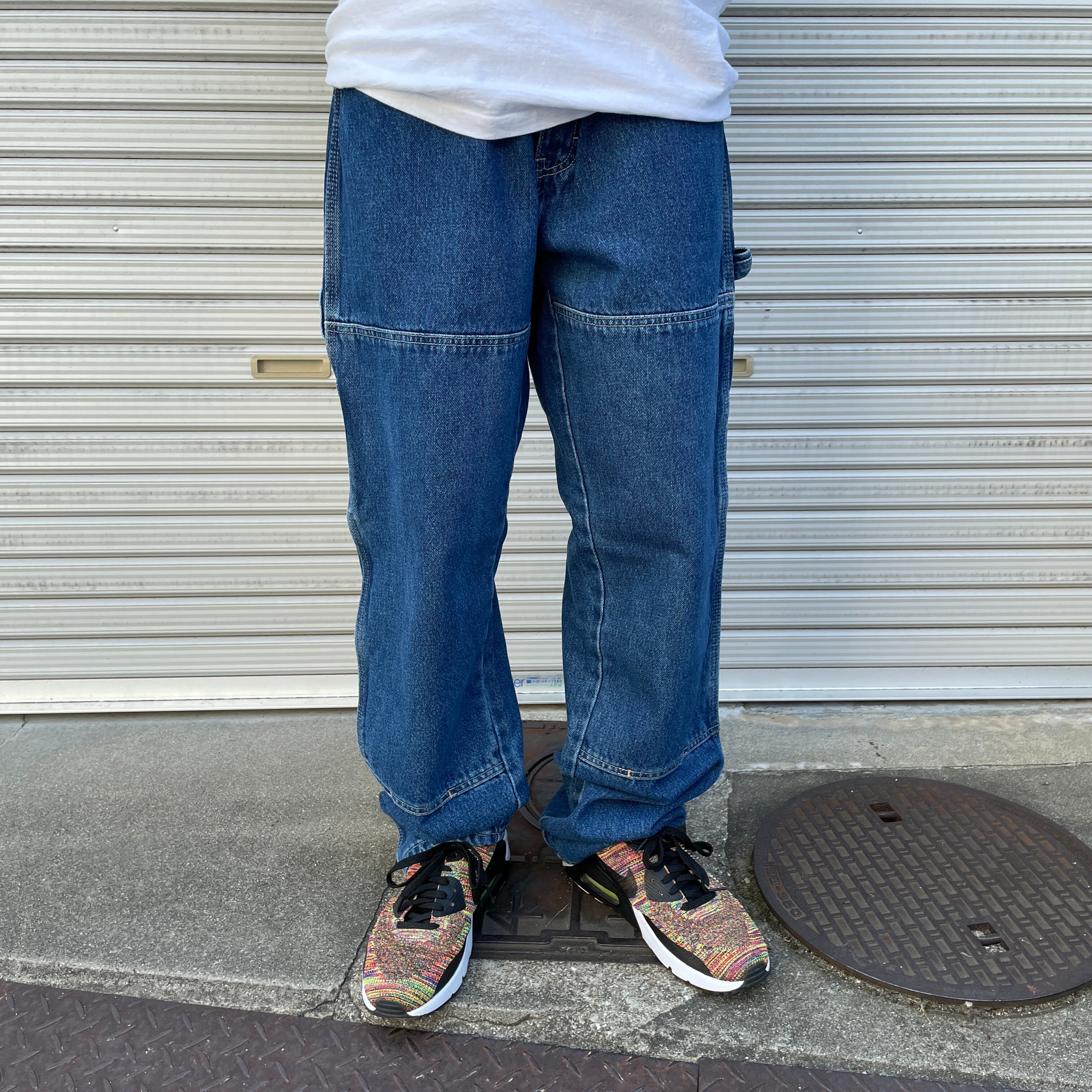 送料無料』タグ付き未使用品 Dickies ダブルニーデニムパンツ ...