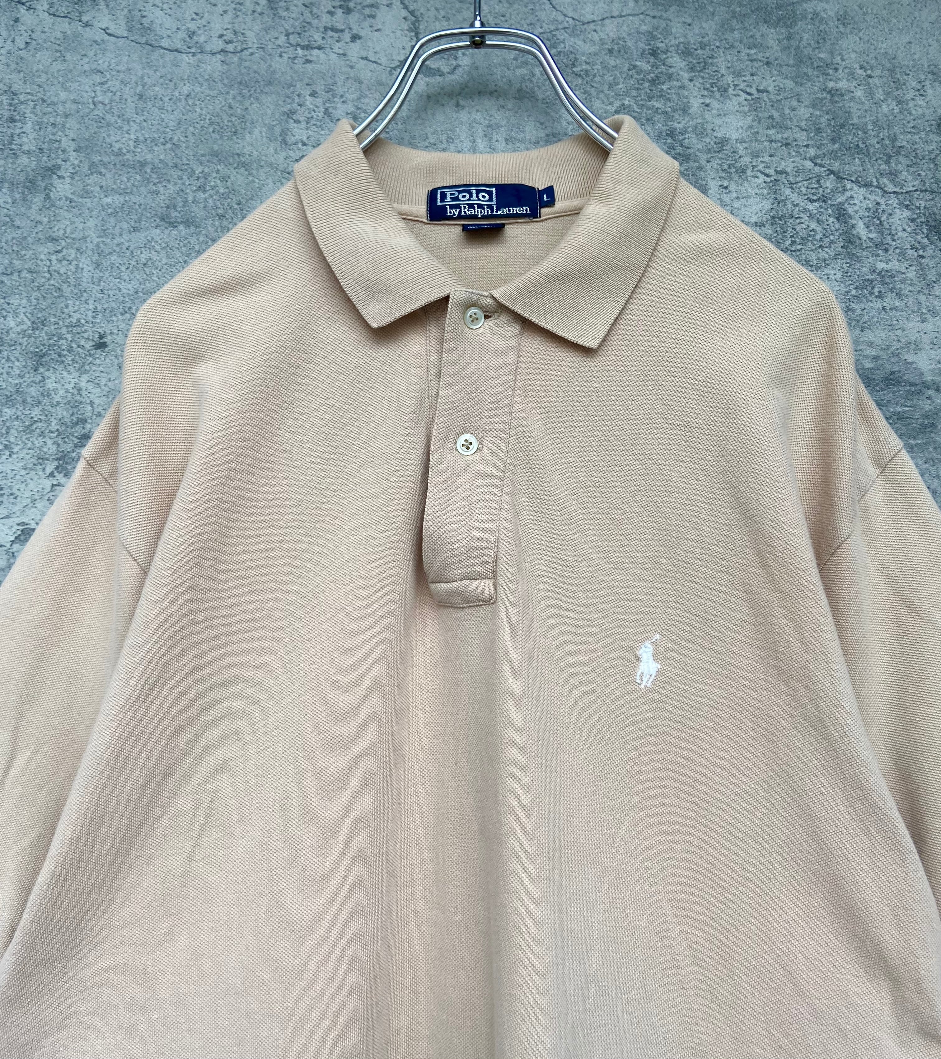 POLO RALPH LAUREN ポロ ラルフローレン ポロシャツ ベージュ オーバー