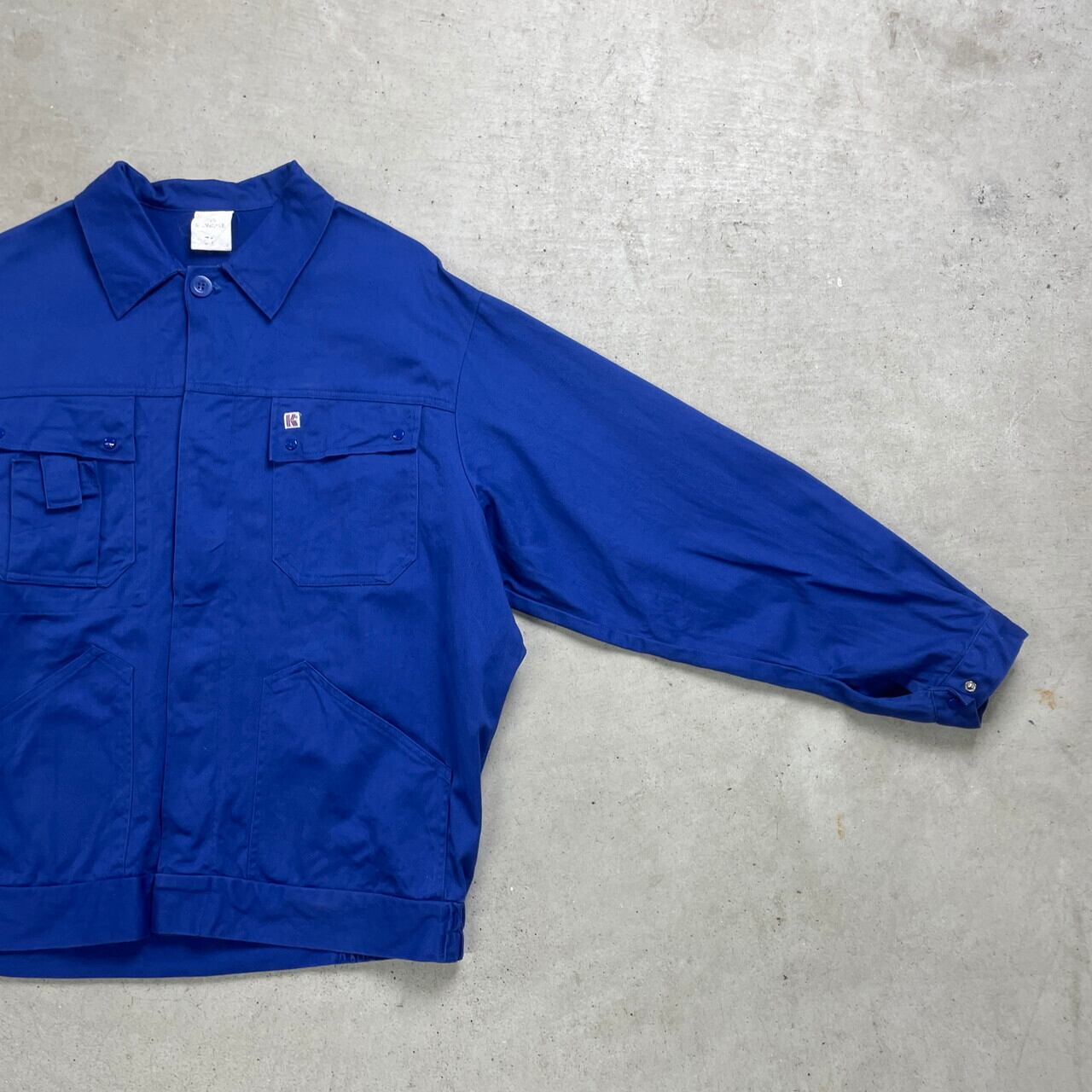 UNKNOWN ユーロワークジャケット コットンツイル メンズXL相当 古着