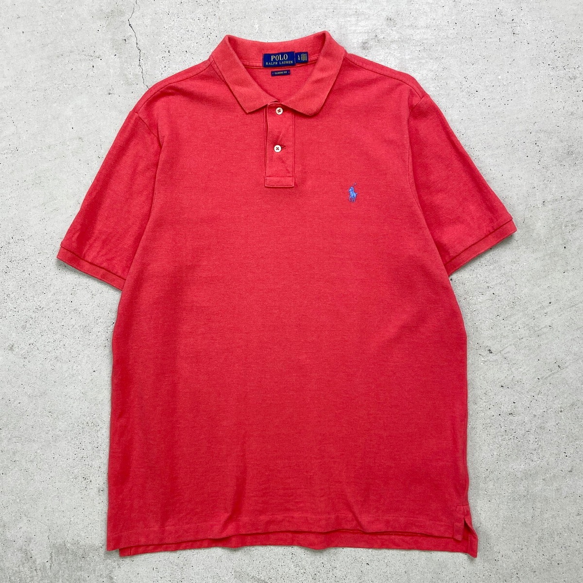 Polo Ralph Lauren ポロラルフローレン 鹿の子 ポロシャツ メンズL 