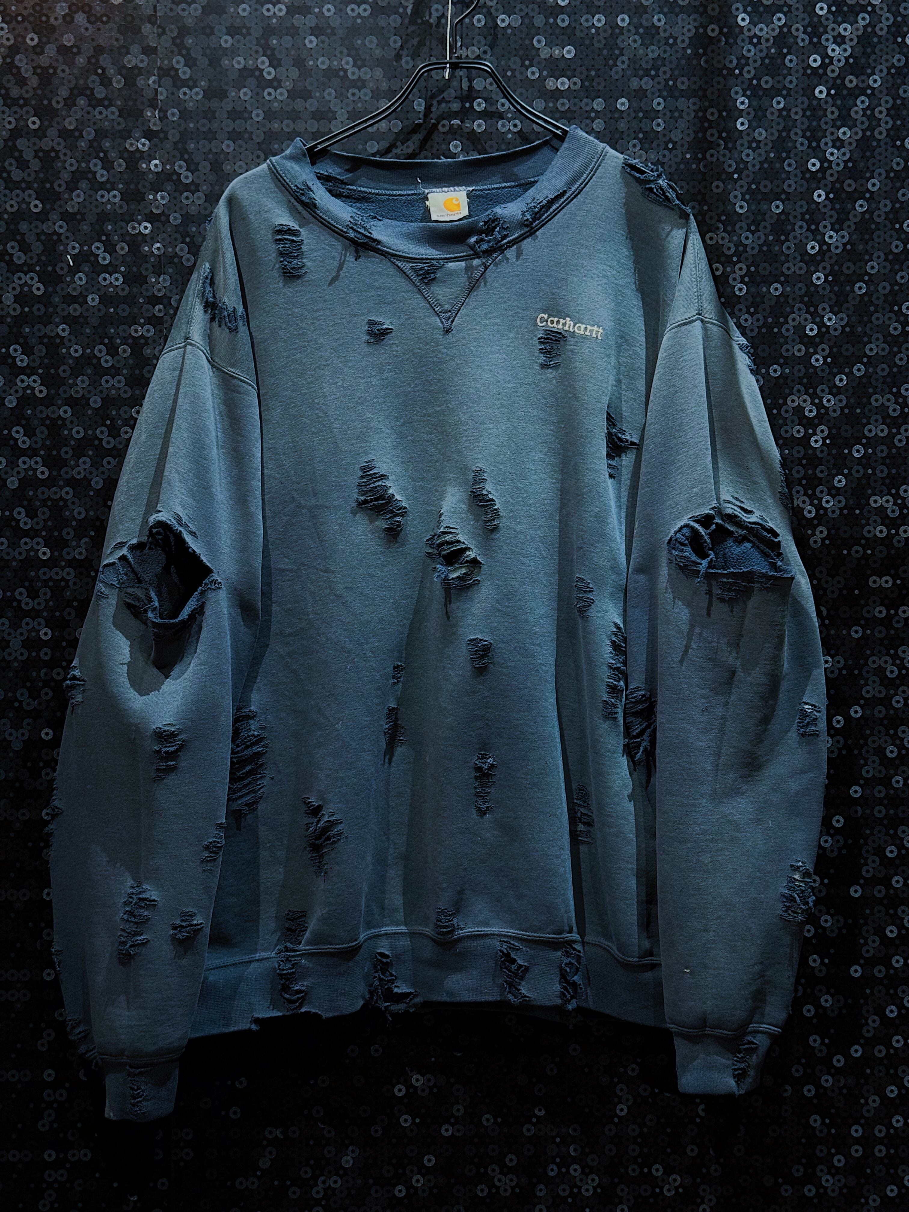 【ÆIEM】original"boro"remake carhartt vintage sweat