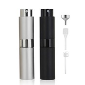 香水スプレーボトル 8mlポータブル香水アトマイザー、詰め替え 香水噴霧器 香水ボトル、空の香水ボトル、携帯用 香水用?瓶 男女兼用アトマイザー (2個 8ml)