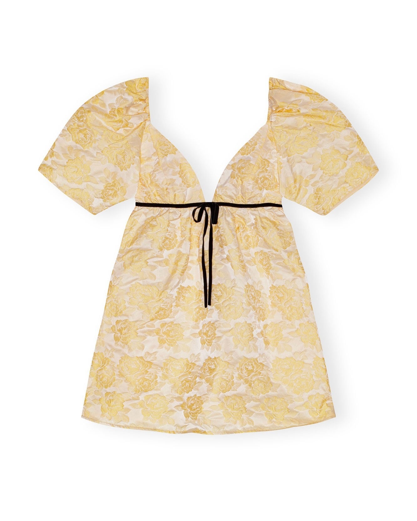 GANNI】BOTANICAL JACQUARD MINI DRESS | idealclasse