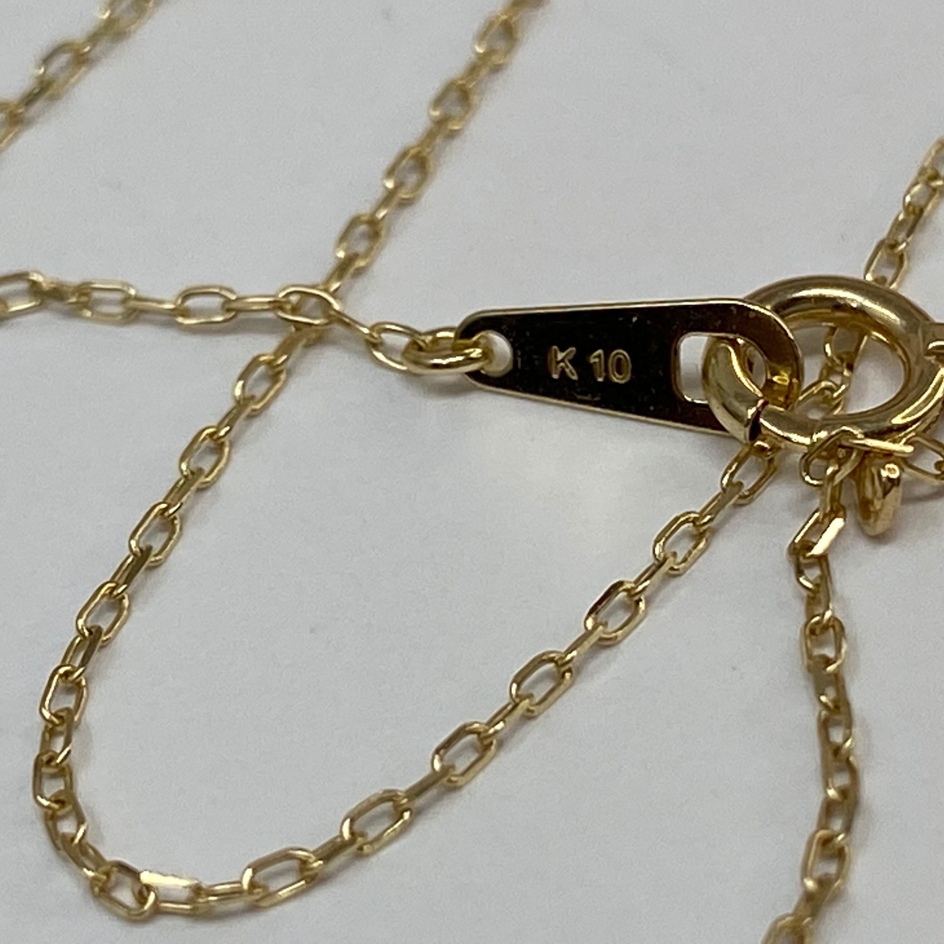 AVALANCHE アバランチ 10K イエローゴールド ナンバーネックレス 7