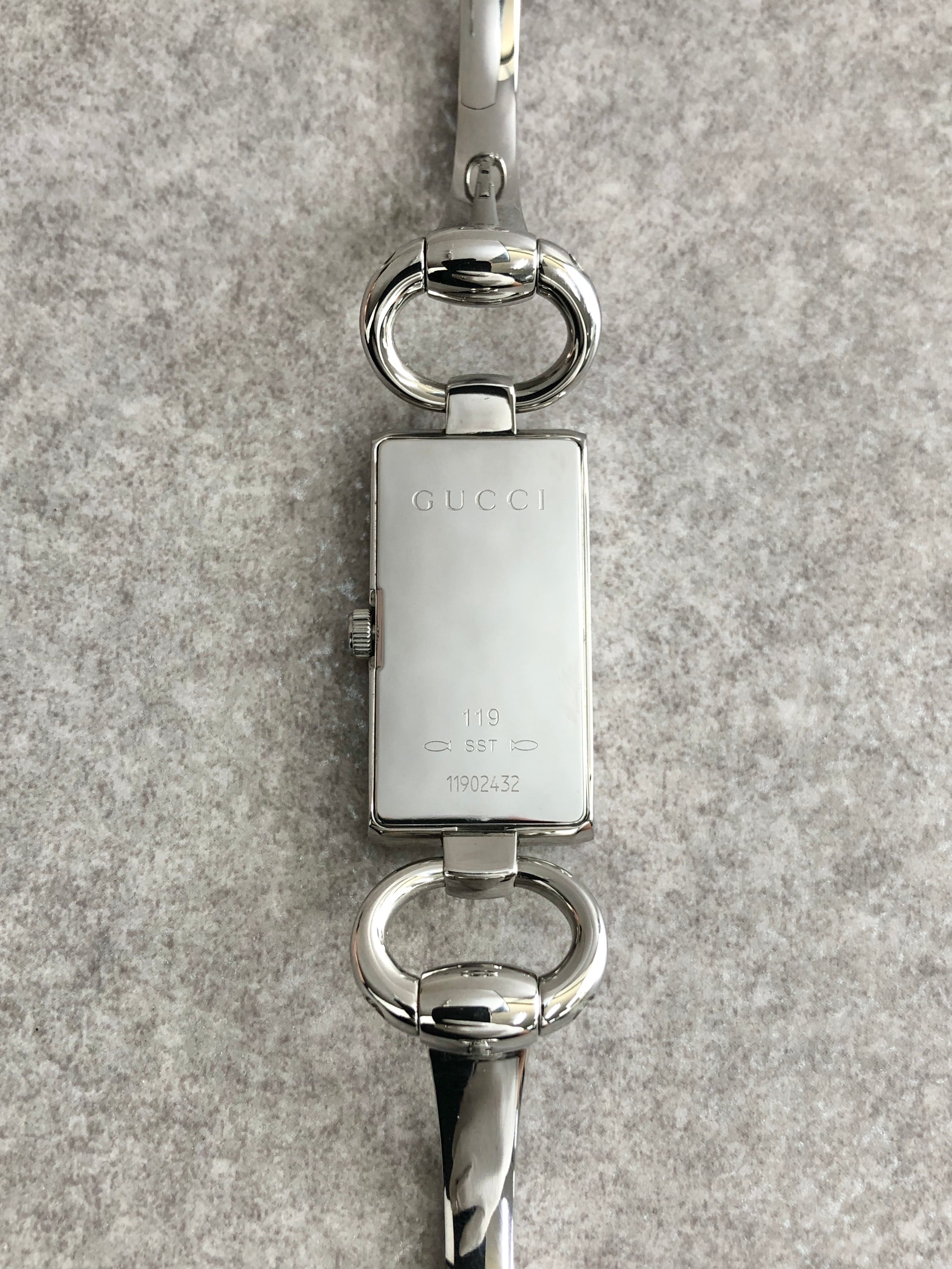 GUCCI グッチ 腕時計 シルバー ステンレススチール 119 トルナヴォーニ