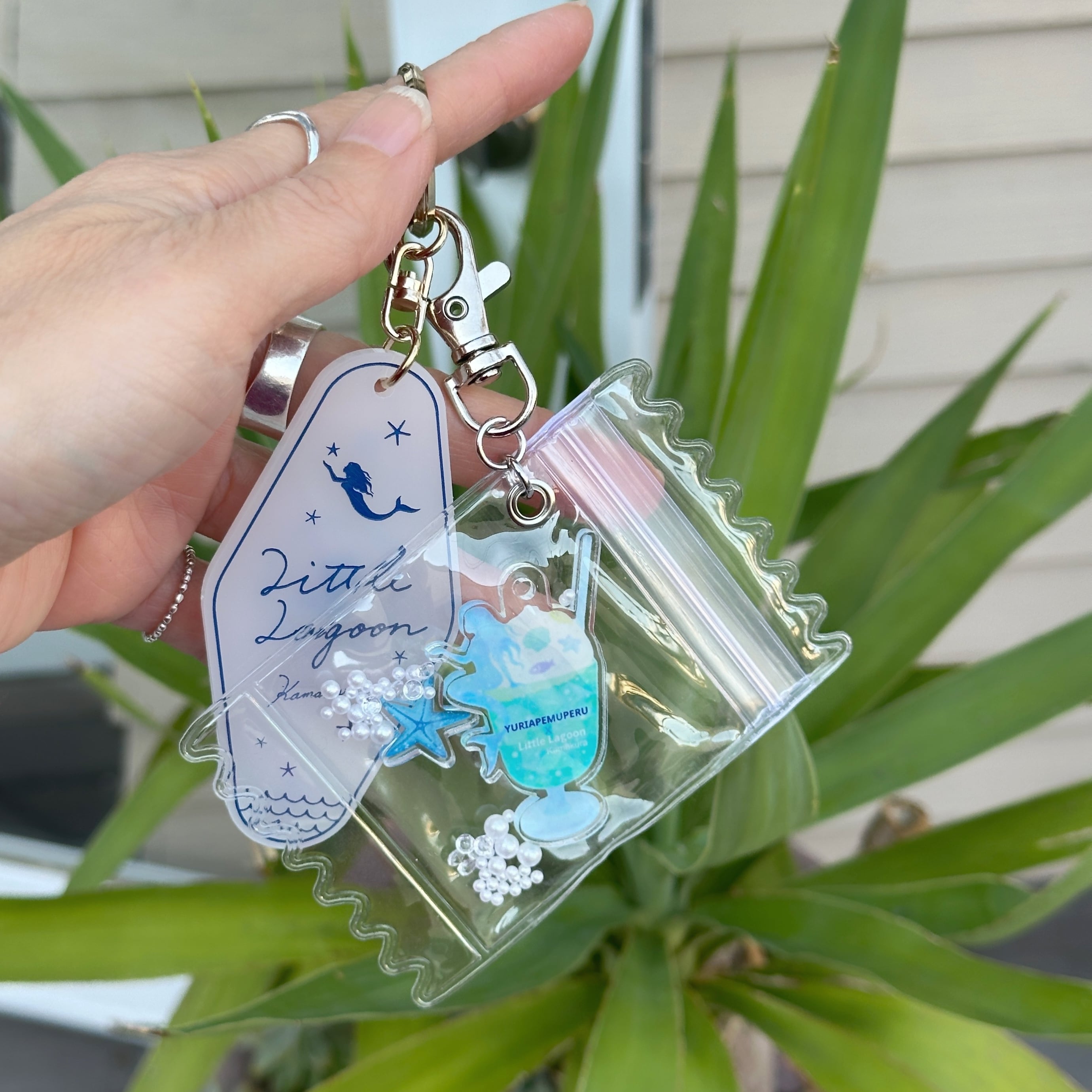 Lagoon Original シャカシャカ クリームソーダ キーホルダー Key Chain