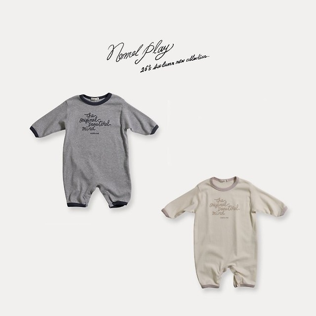 【取寄】normal play｜beautiful baby suit｜ビューティフルベビースーツ｜6m-18m｜baby｜26 autumn