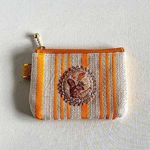 コインパース『落ち葉とシマリス・イエロー』