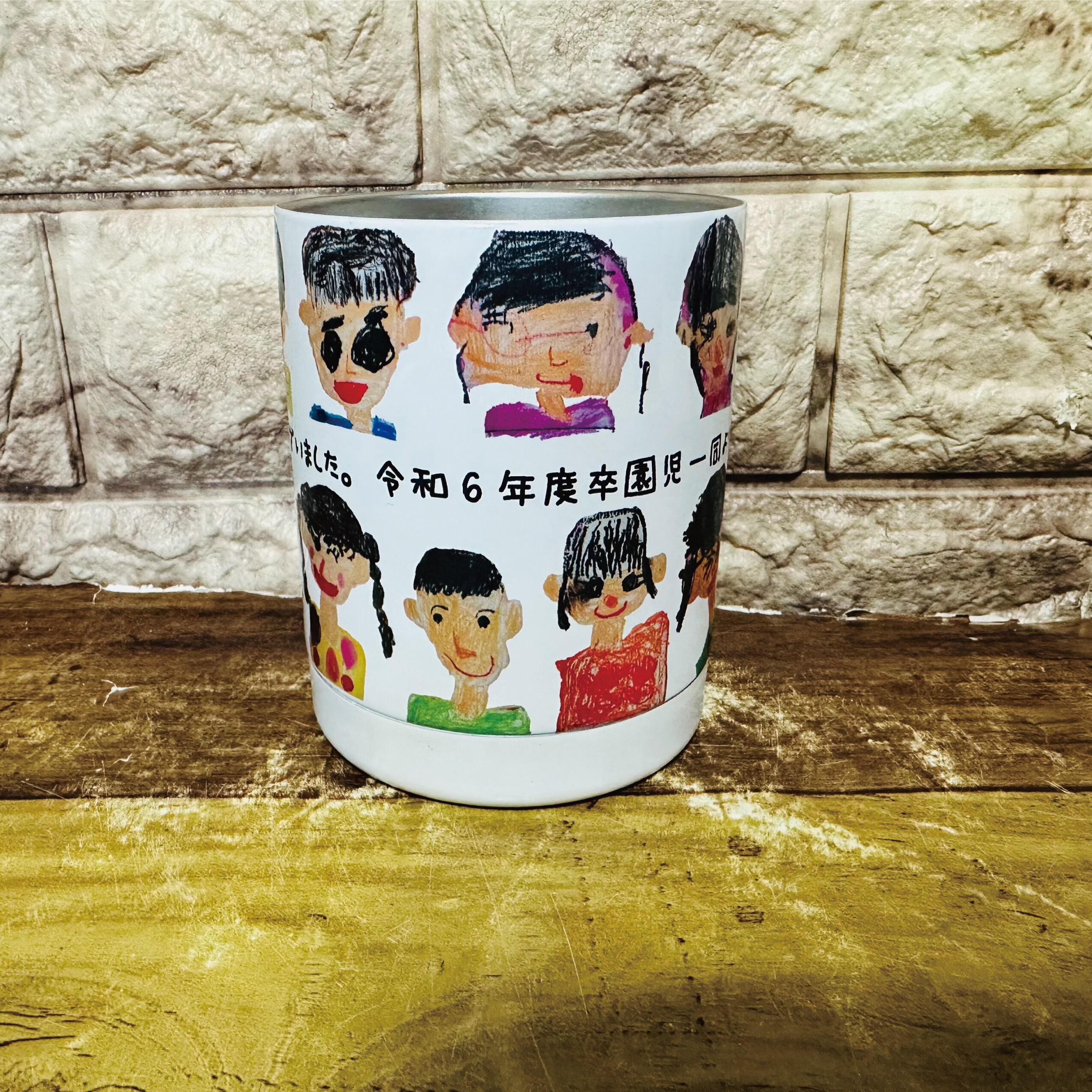 埼玉栄高校 扇形ペン立て 卒業記念品 未使用 多分相当レア LINEで簡単【写真入り 名入れ ペン立て】似顔絵 寄せ書き 記念 記念品