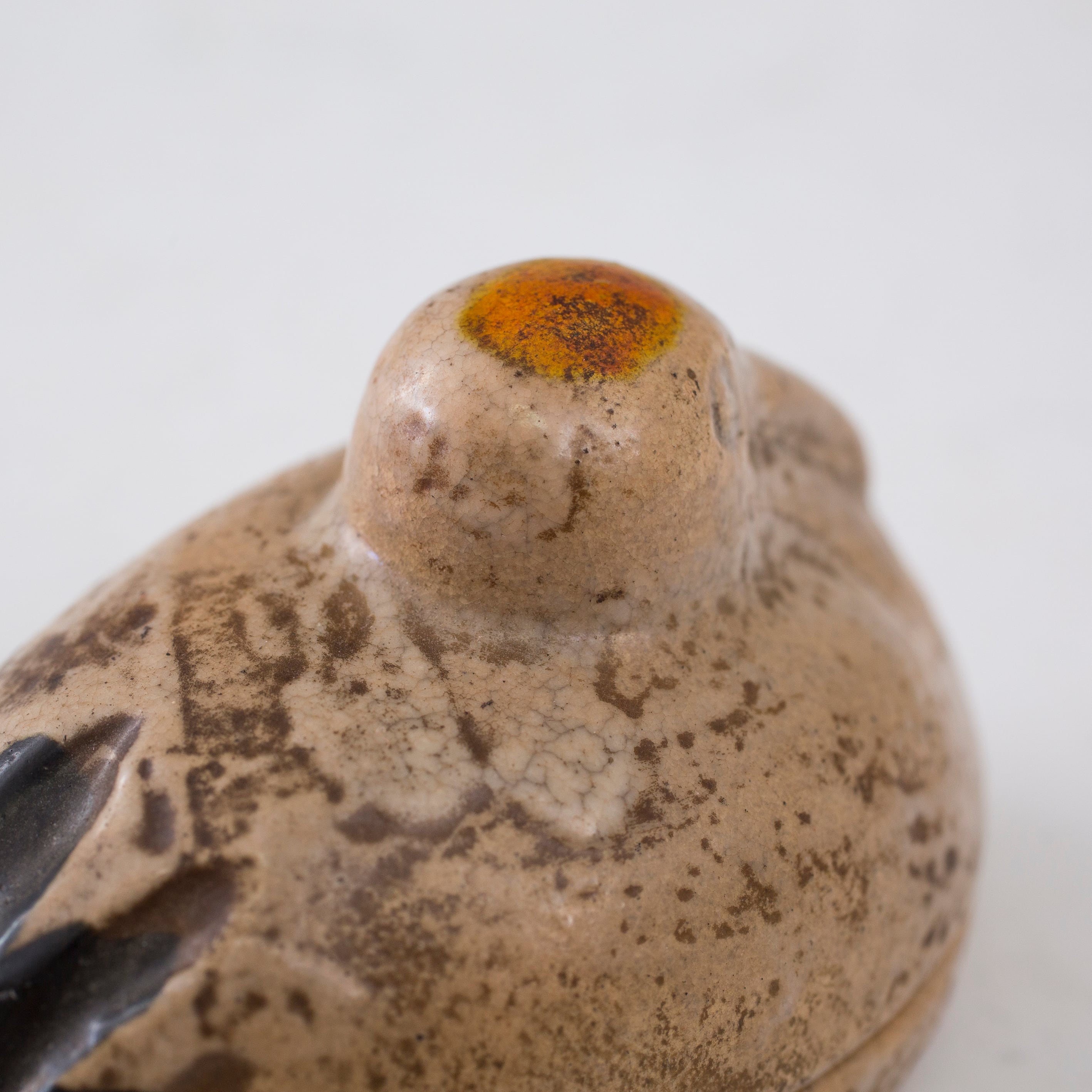 出雲焼 雲楽 焼物 鶴 香合 茶道具 香道具 茶会 茶陶 日本の美 古道具