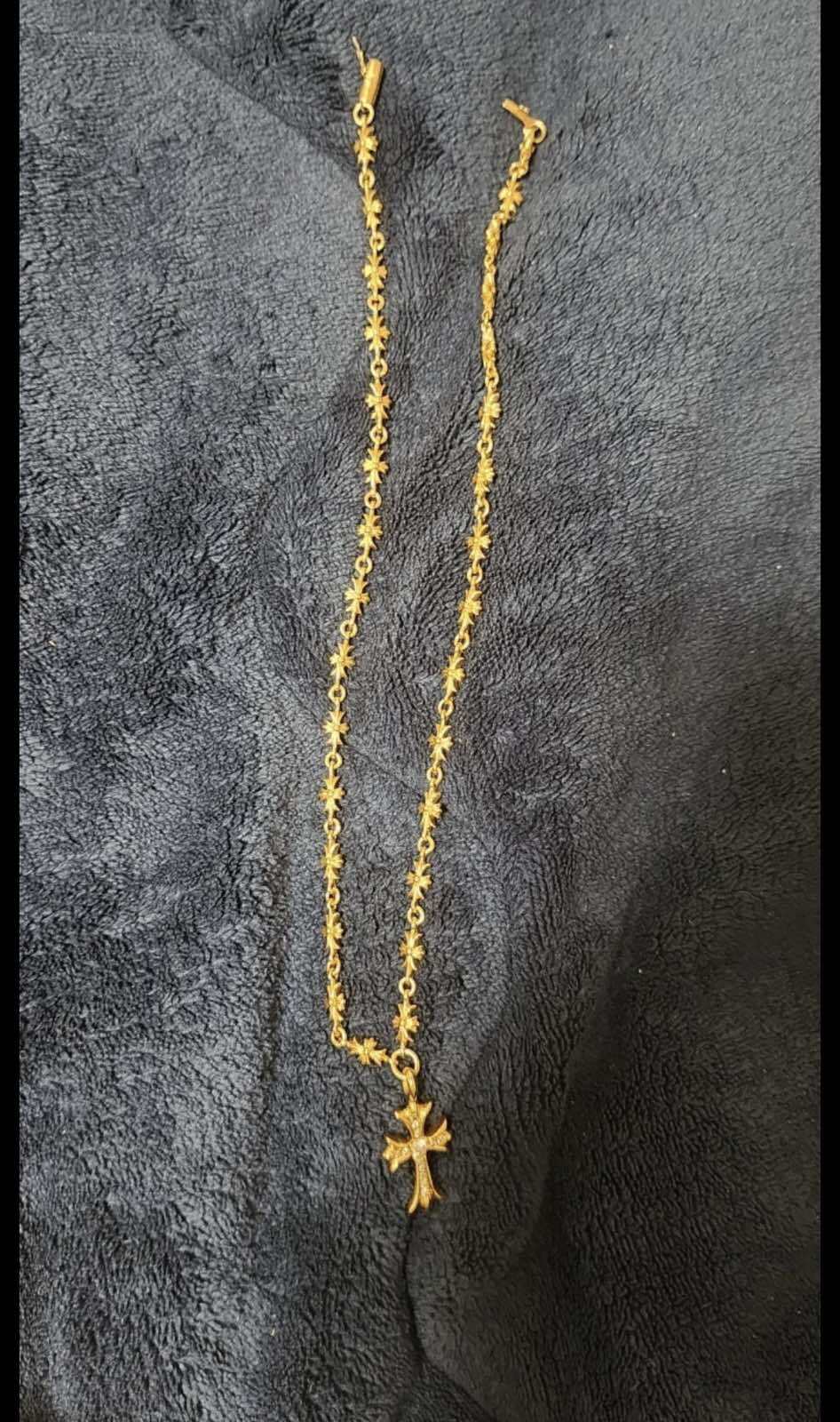 CHROME HEARTS クロムハーツ 22K タイニーE CHプラス タイニーファット