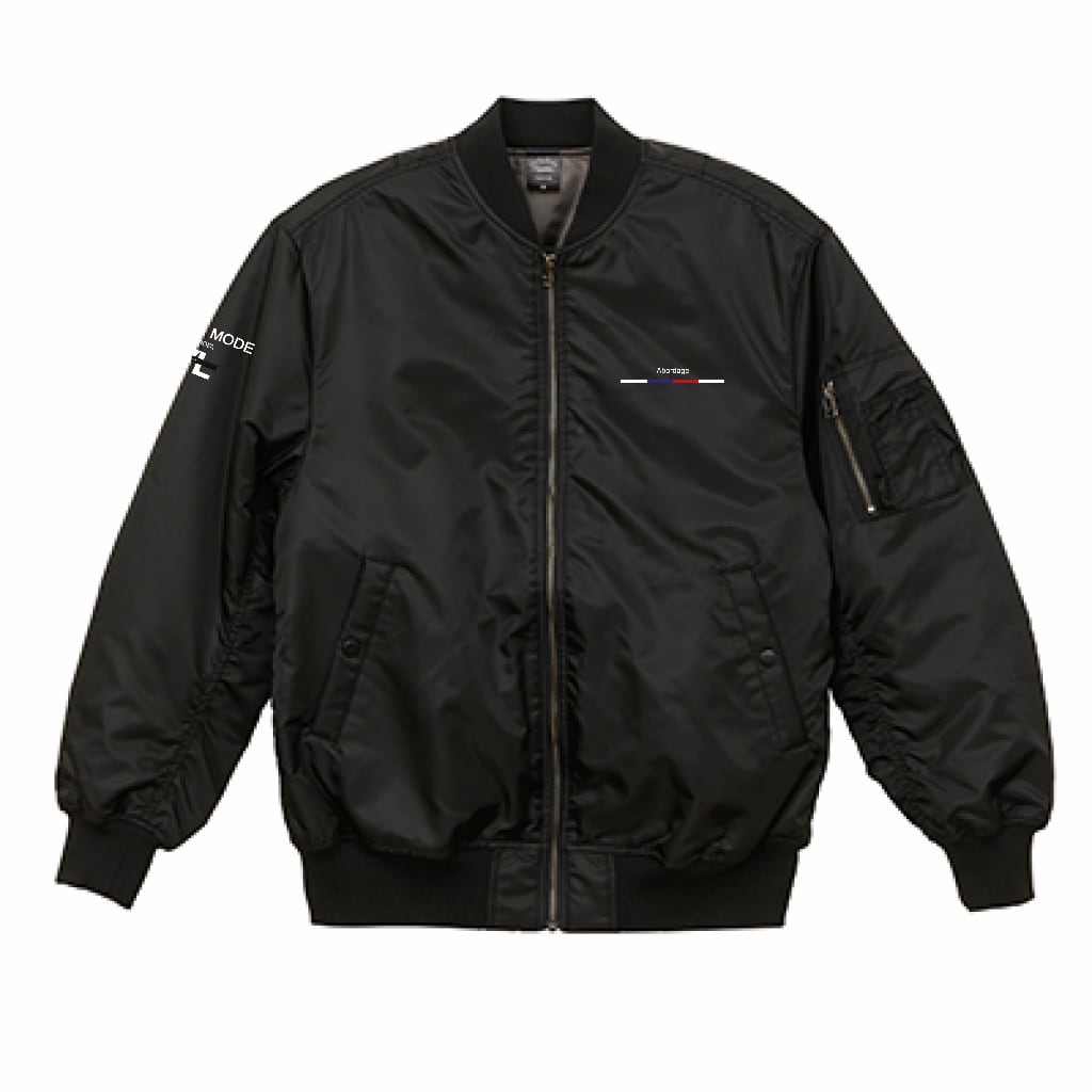 （両面印刷）United Athle タイプ MA-1 ジャケット（中綿入）