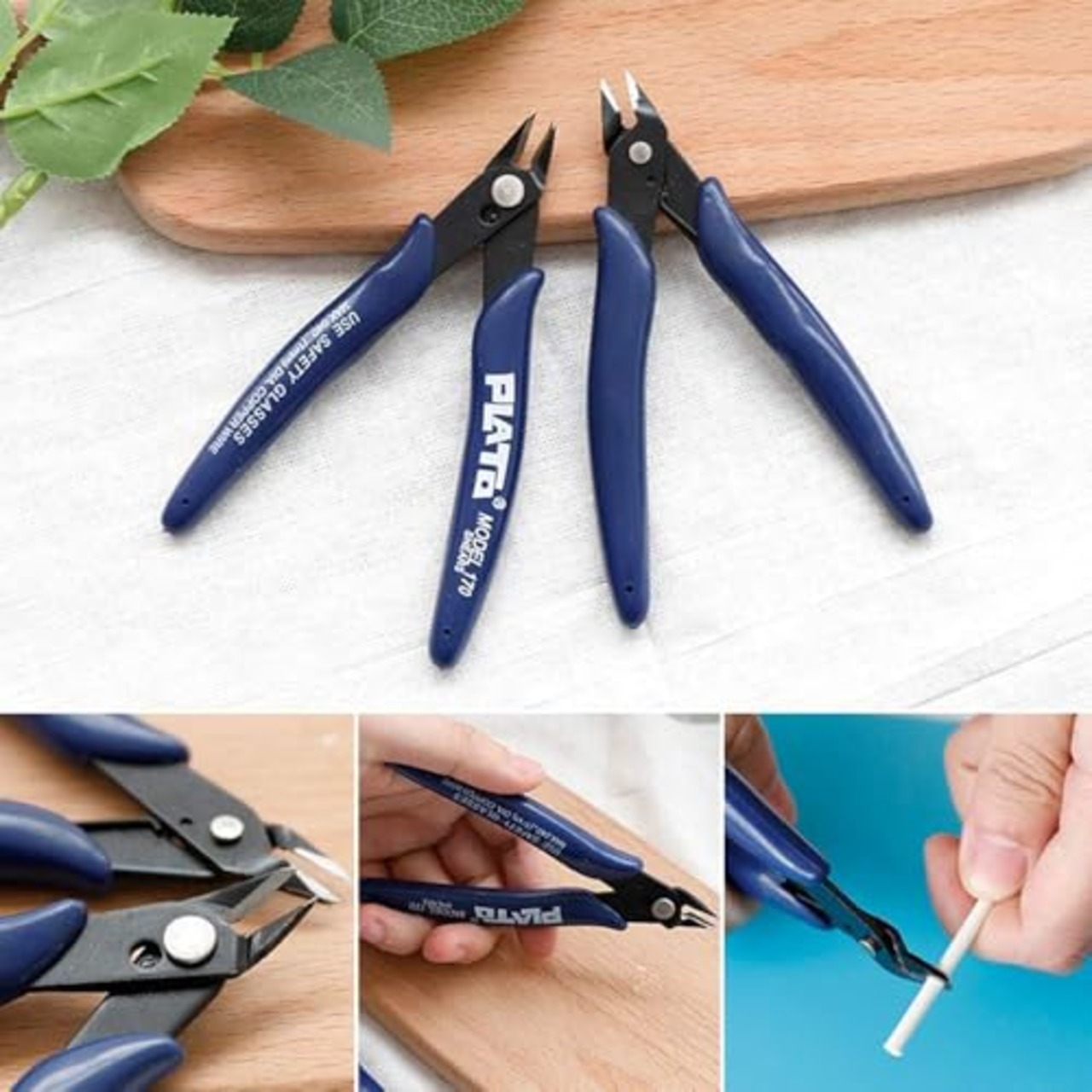 山の奥 先細薄刃ニッパー 高質クロムバナジウム鋼 プラモデル用工具