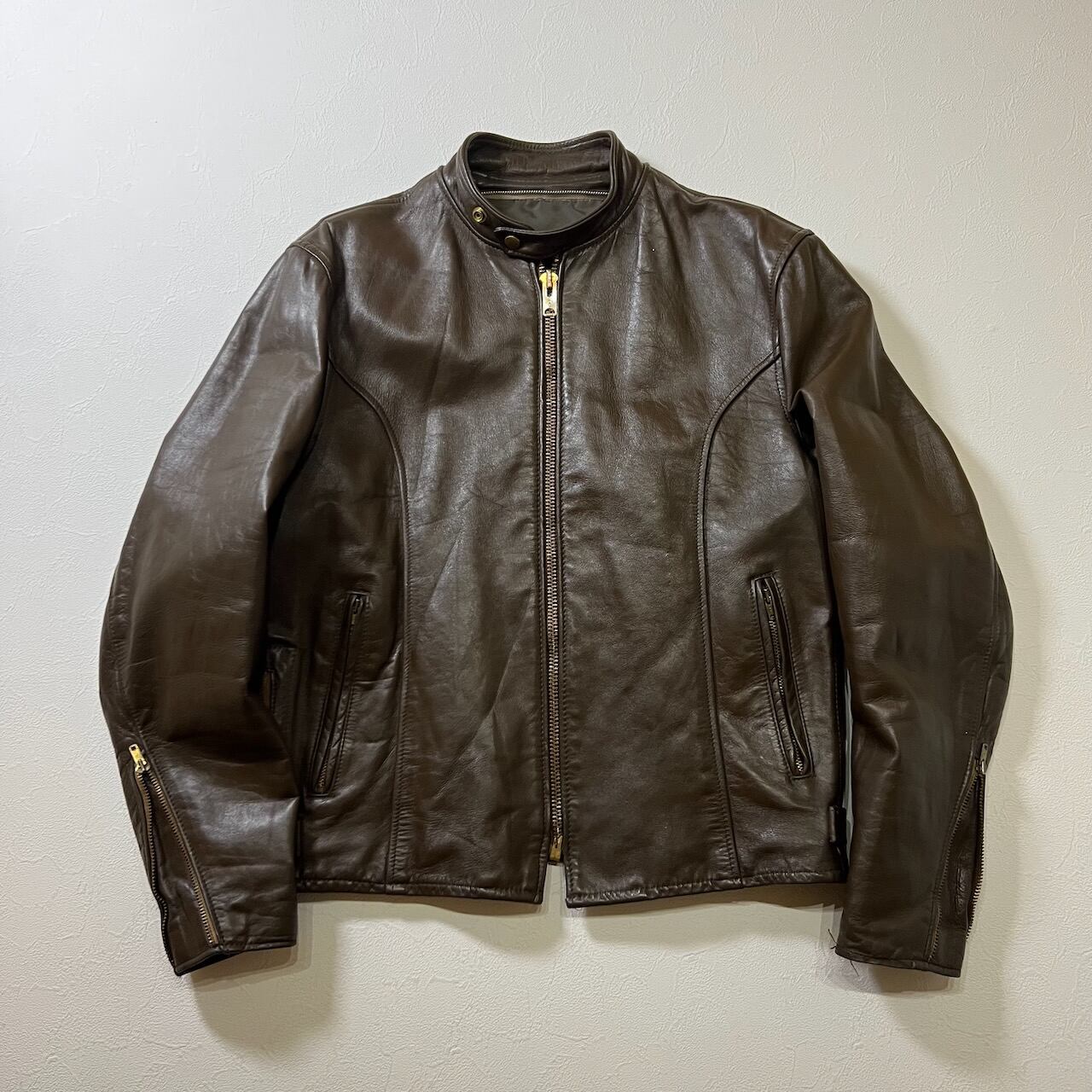 90s ST.JOHN'S BAY ジョンズベイ A2 レザージャケット ボンバー