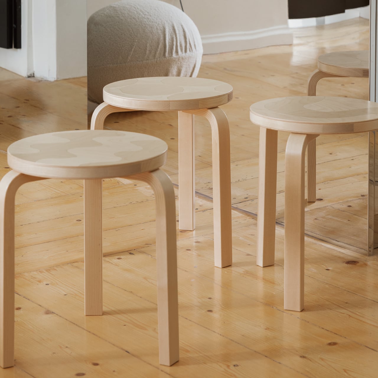 Artek Marimekko スツール60 artek Seireeni Artek + Marimekko