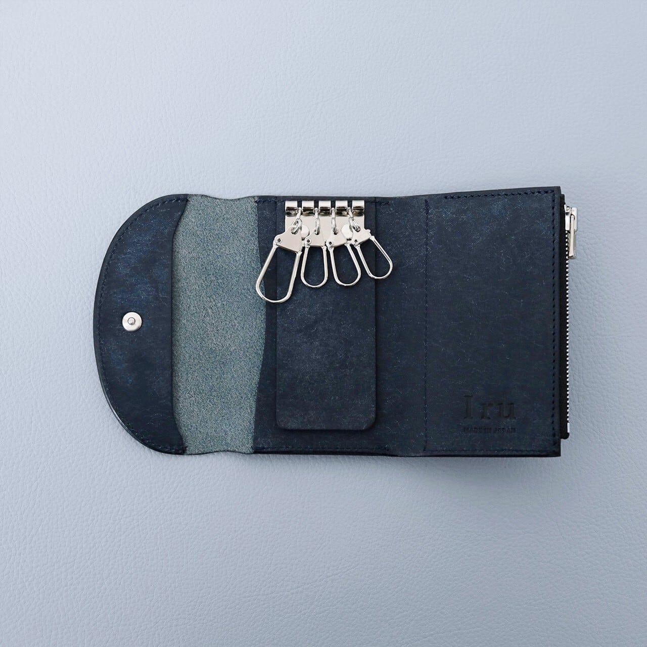 Iru×IKENOHATA GINKAWATEN】PUEBLO LEATHER MULCH CASE / 受注生産 3月