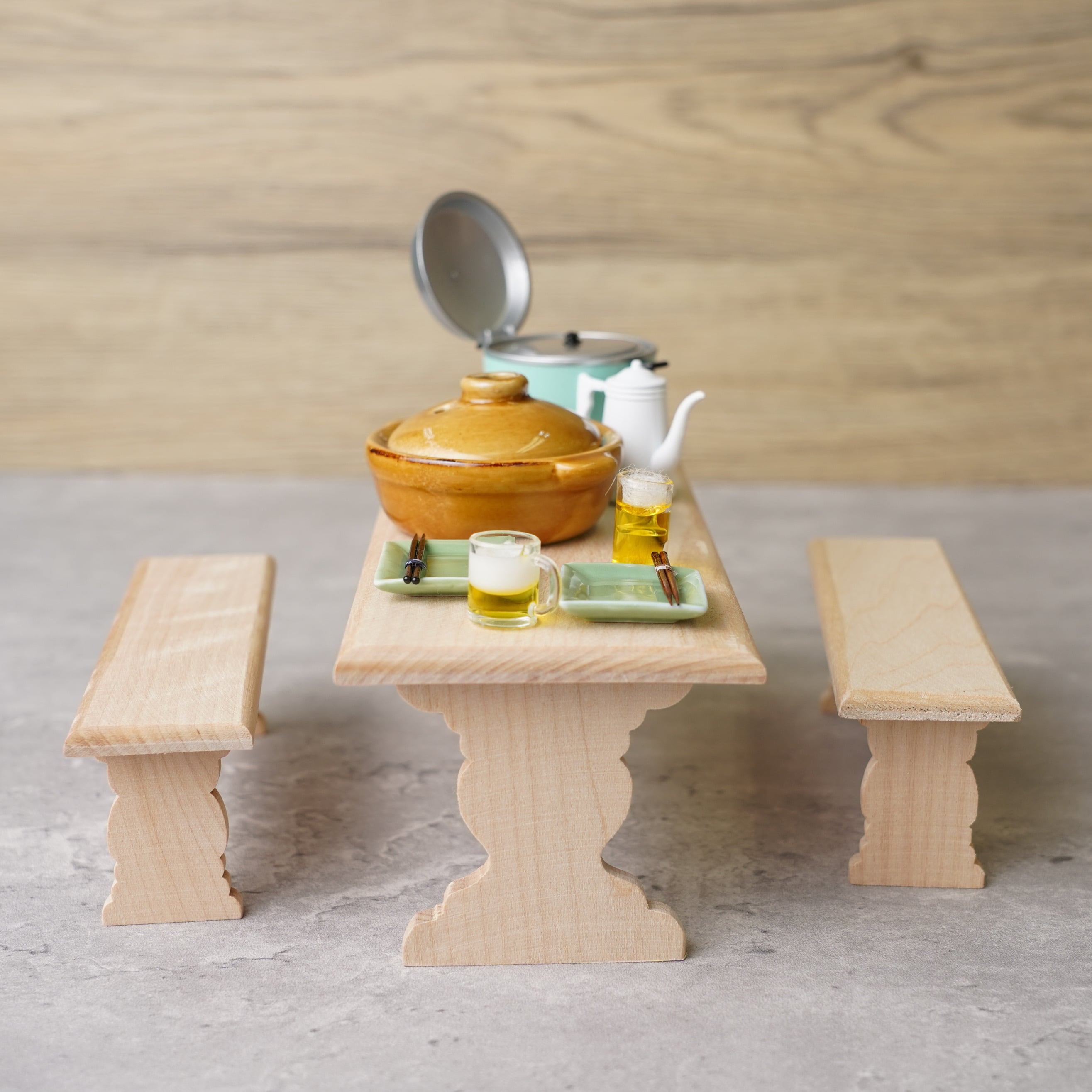 nina　CarTuned7台セット ままごとダイニングテーブルセット | NICHIGAN ニチガン - 【公式】 木