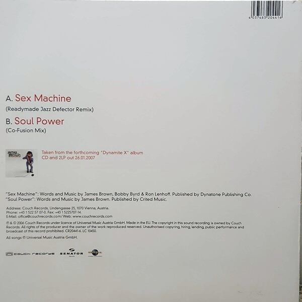 James Brown / Sex Machine Remix [CR 20441-6] - 画像3