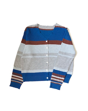 Multi-stripe cardigan / QUARée