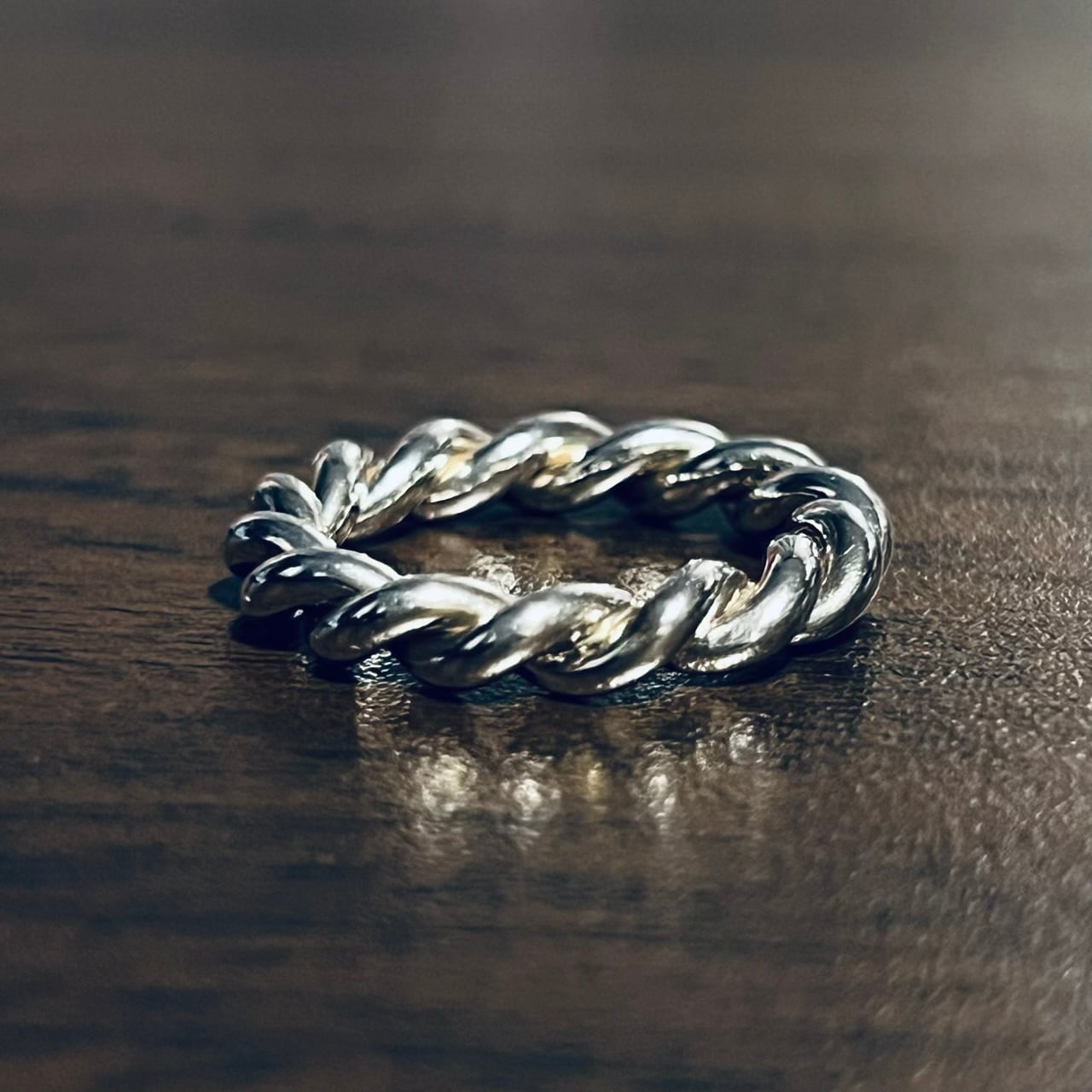 OLD TIFFANY & CO. Twist Ring Sterling Silver #13 | オールド 