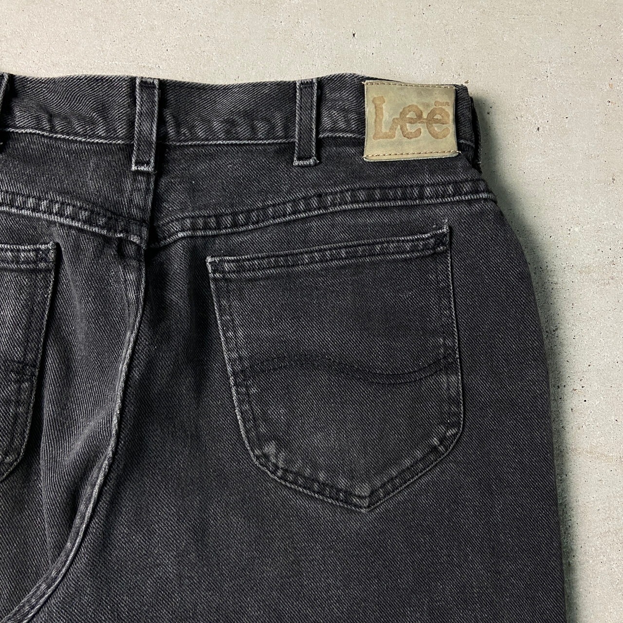 00年代 Lee リー ブラックデニムパンツ メンズW33相当 古着 00s 