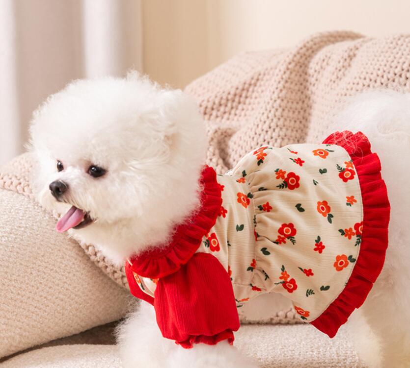 《予約》№3101272 なめらかフラワーワンピース