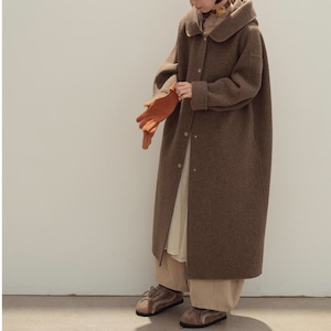 ニットロングチェスターコート ・9085 ニットロングチェスターコート ・9085