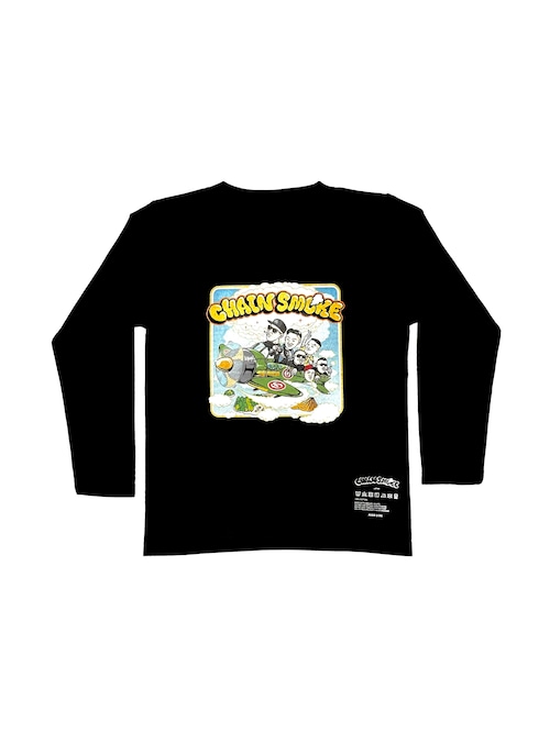 "CHAIN SMOKE" KIDS L/S TEE