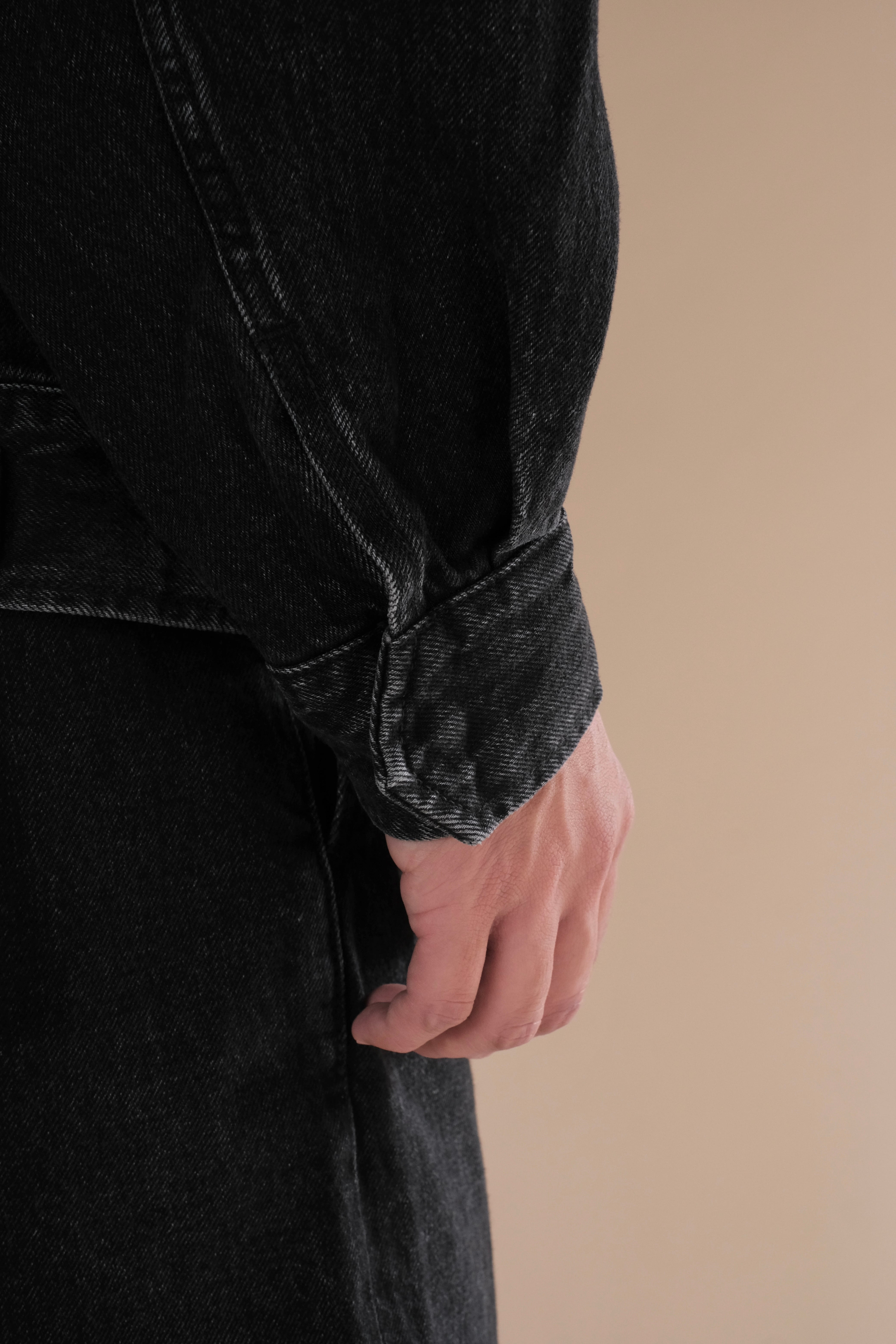Graphpaper / Selvage Denim Zip Jacket -DARK FADE- | LIVING