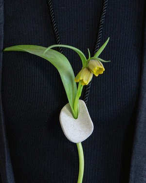 mister it. - Alistair /  pottery necklace, collaborate with éphēlis