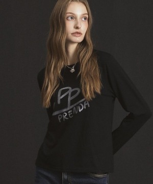 [PRENDA] GLITTERING PP LONG SLEEVE BLACK