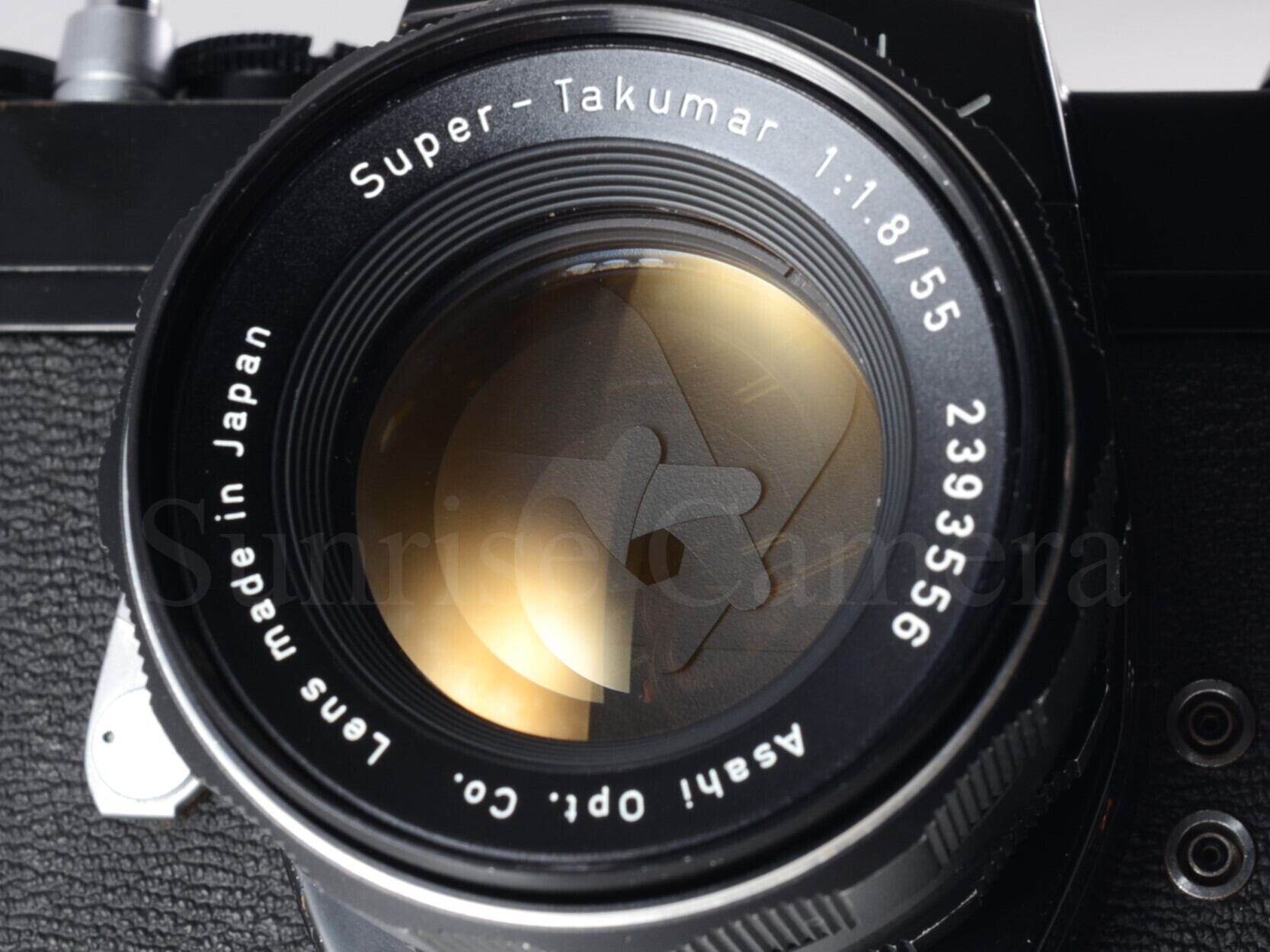 PENTAX SL ブラック / Super Takumar 55mm F1.8 整備済 ペンタックス