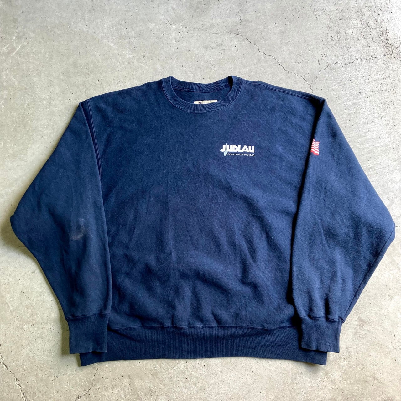 ビッグサイズ 00年代 Champion チャンピオン 企業ロゴ プリント 