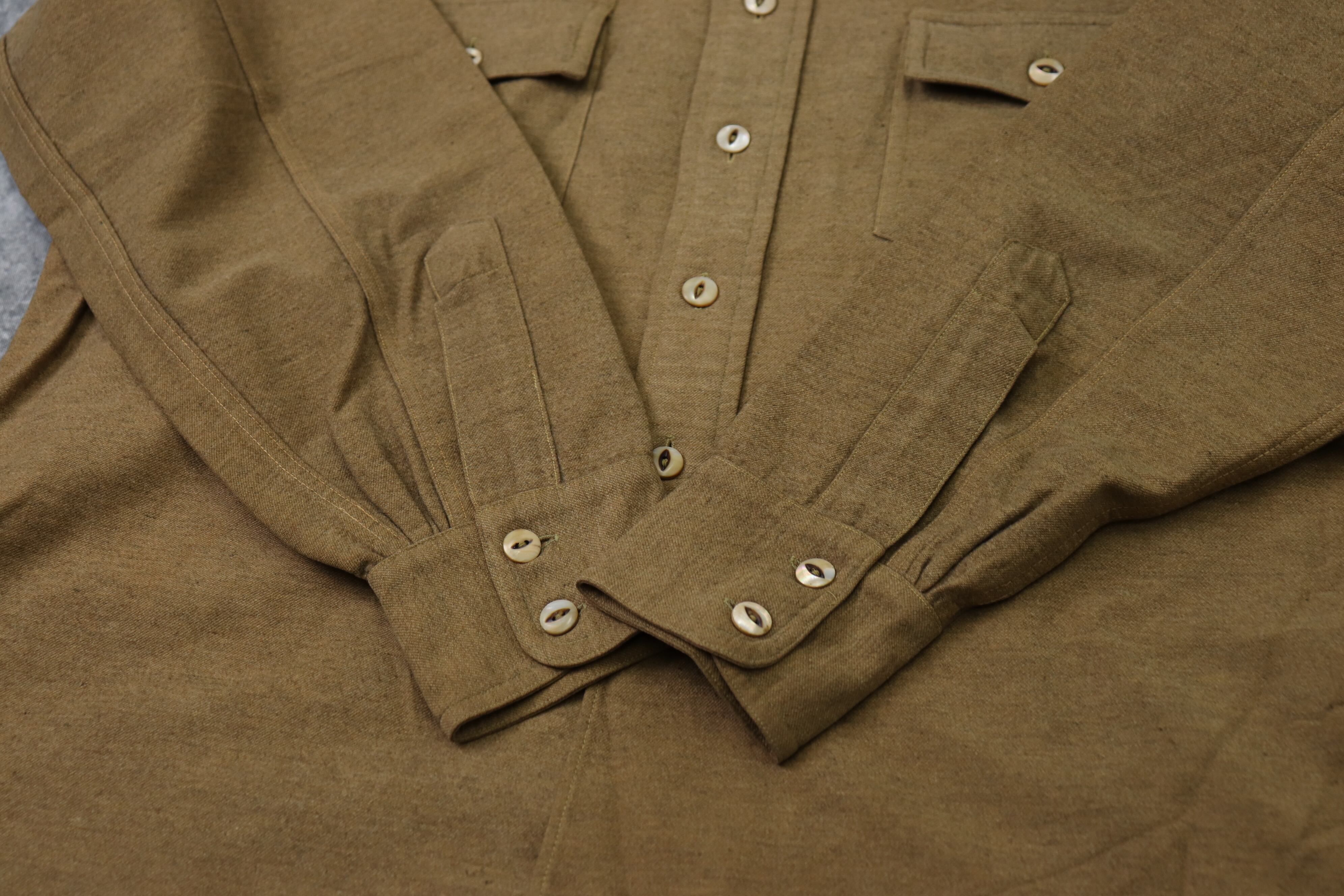 〜30's Town&Country Wool Shirts 〜30年代 ヴィンテージ チンスト ウールシャツ ダウンアンドカントリー  タウン&カントリー 古着　A568 | ROGER'S used clothing - ロジャース - powered by BASE