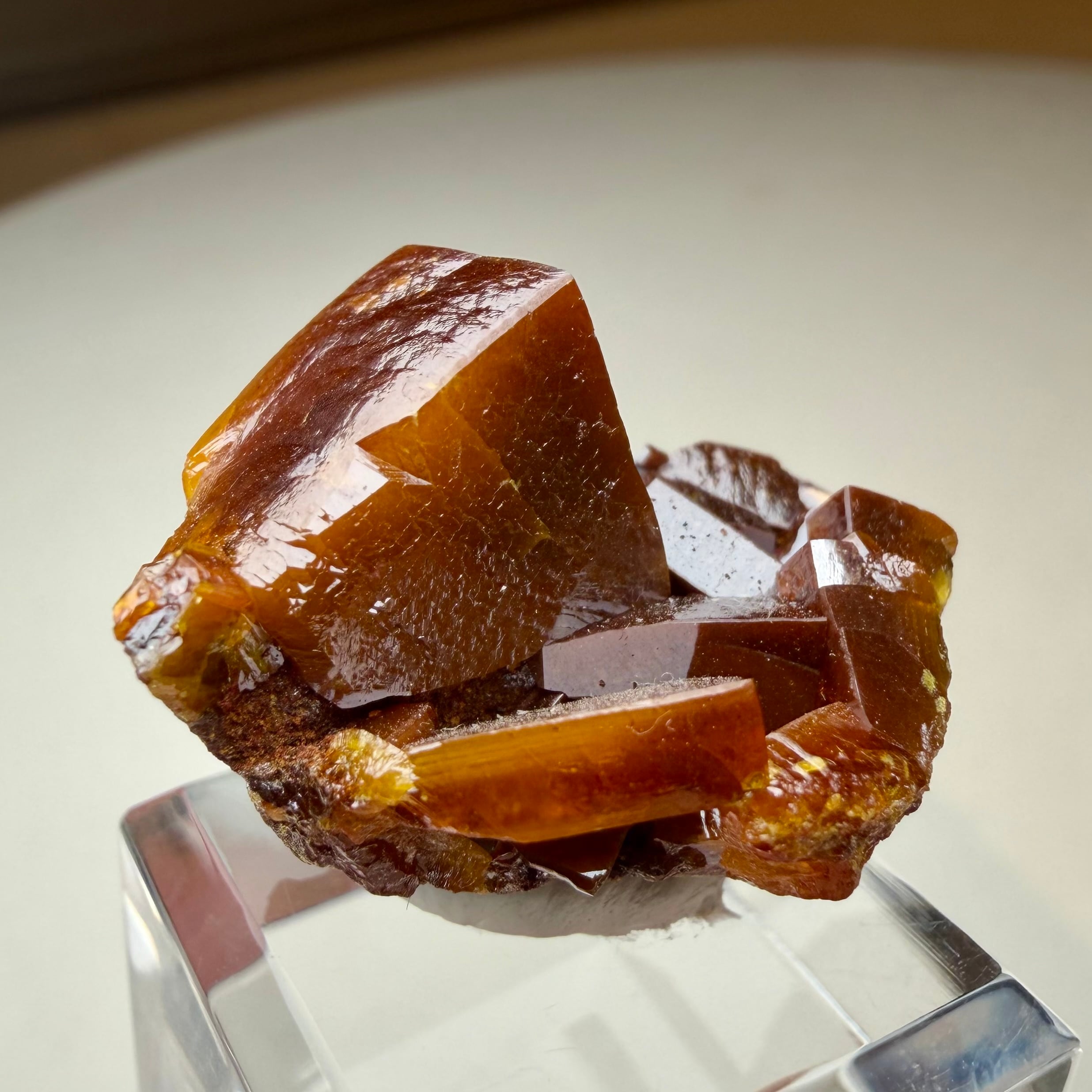 ウルフェナイト【Wulfenite】メキシコ産 | PEANUTS MINERALS