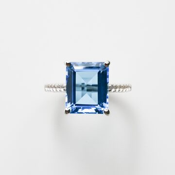 アクアマリン 〜斜め雲いり青空〜 1.21ct | ☆1.51ct☆✨