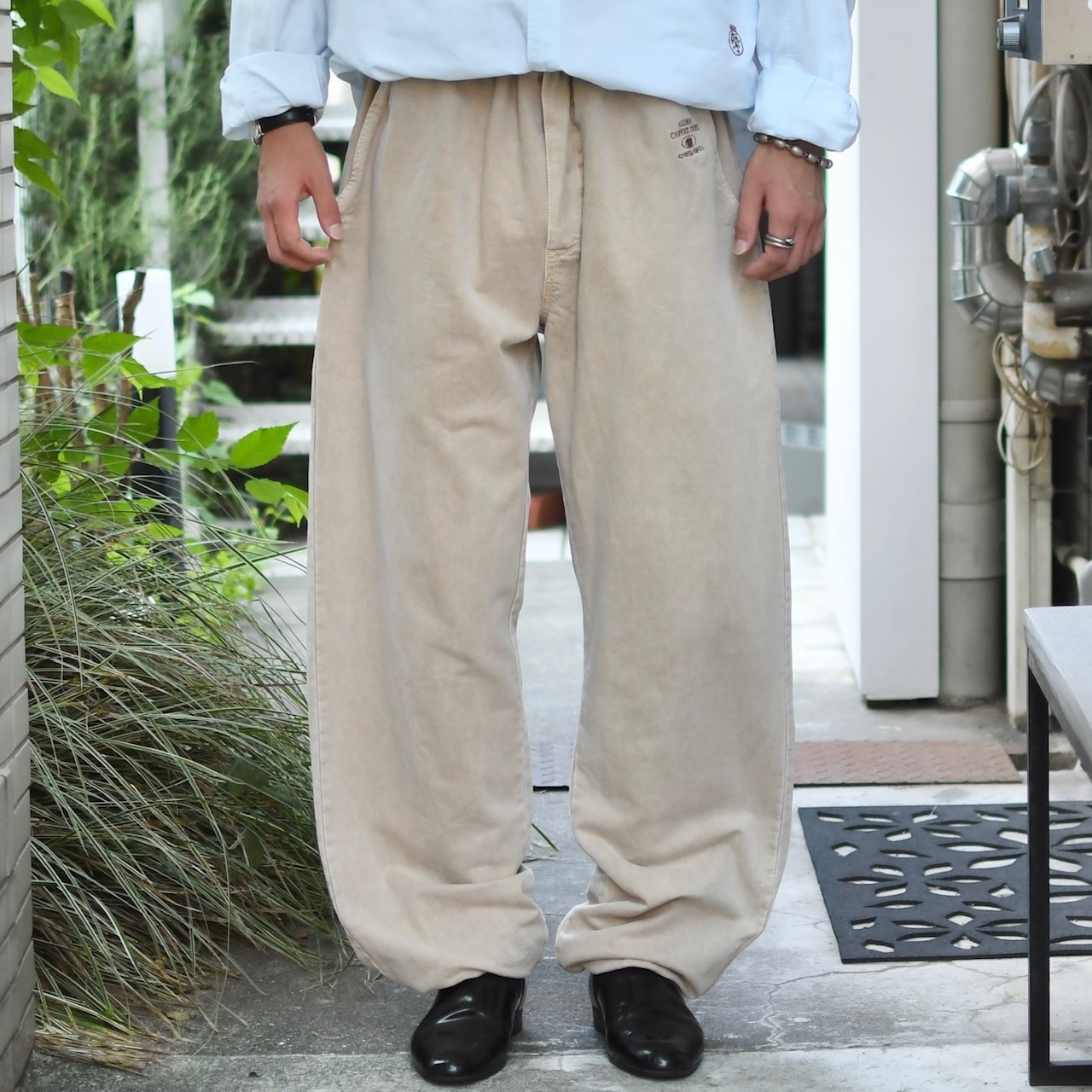 crazy shirts coffee dyed cotton twill easy pants