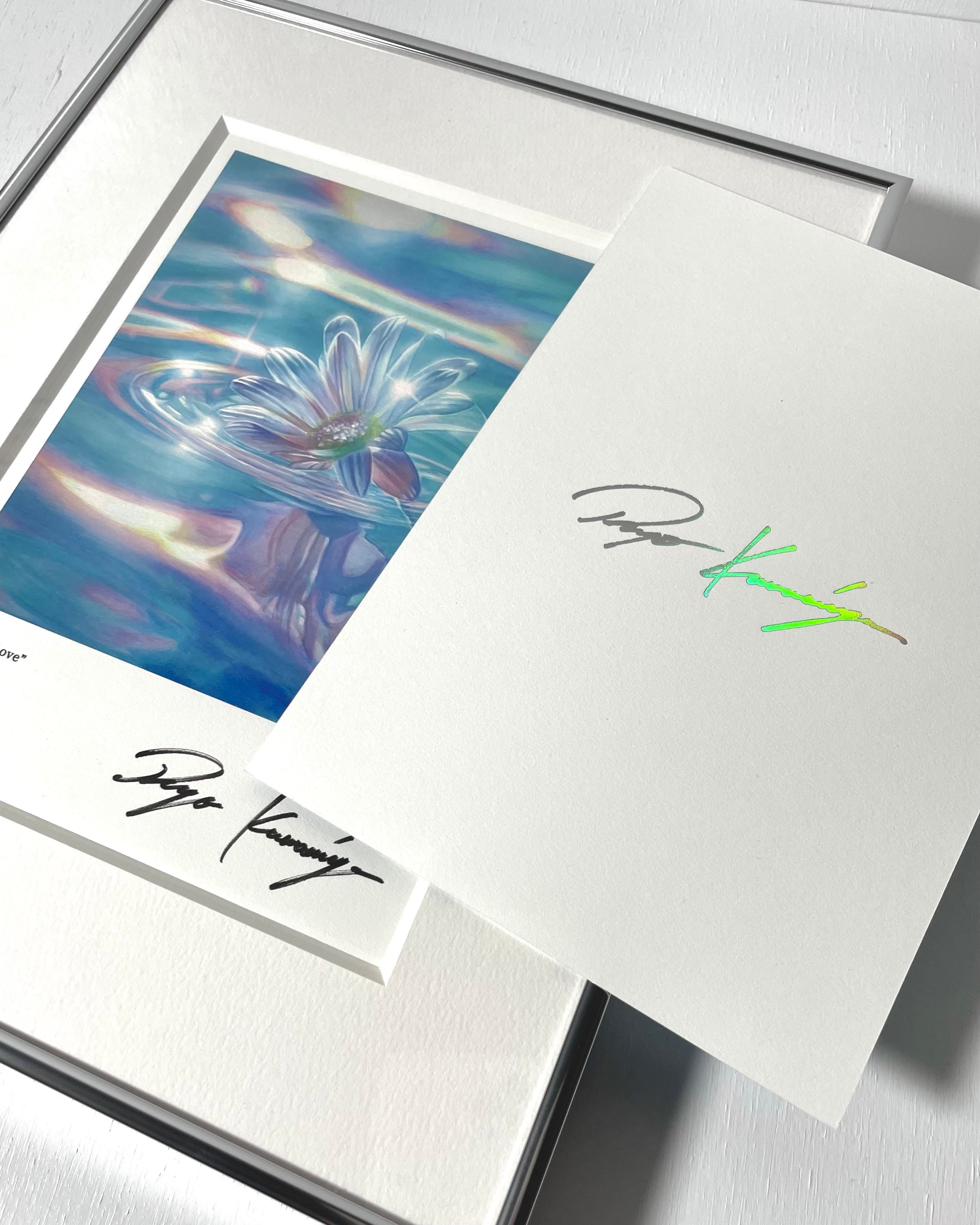 特装版】額装ポスター(直筆サイン入) 