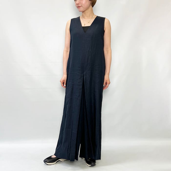 TICCA ティッカ リネンノースリーブコンビネゾン TBFS-415 2026春夏