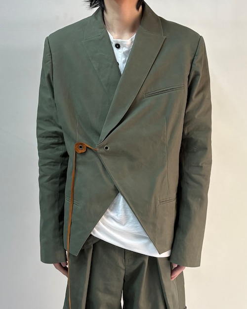 【26SS/Oscar Ouyang】ENVELOPE BLAZER
