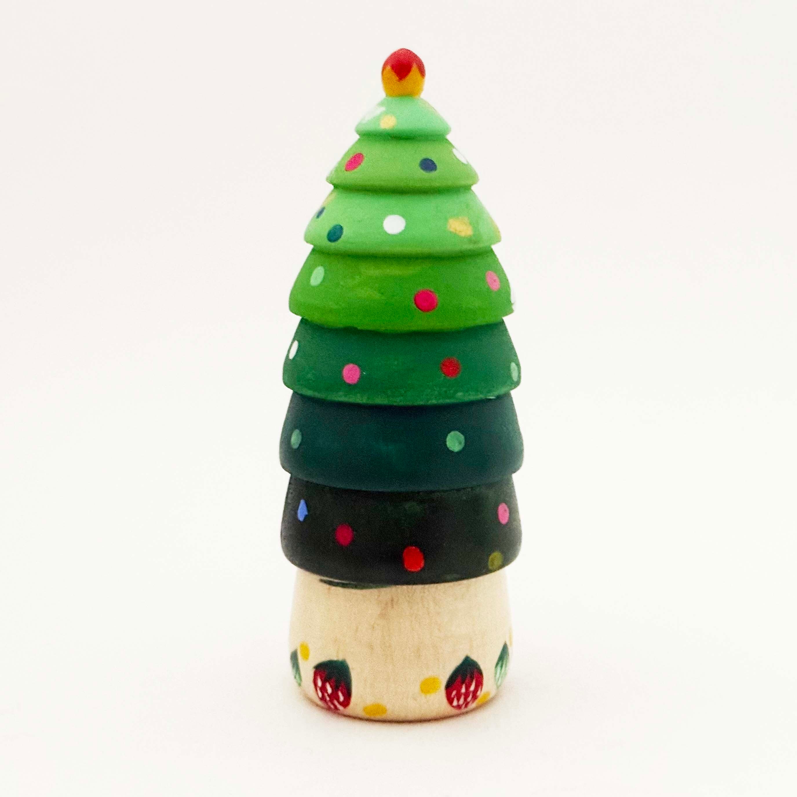 クリスマスこけし（独立系 / 志田菊宏工人）ツリー