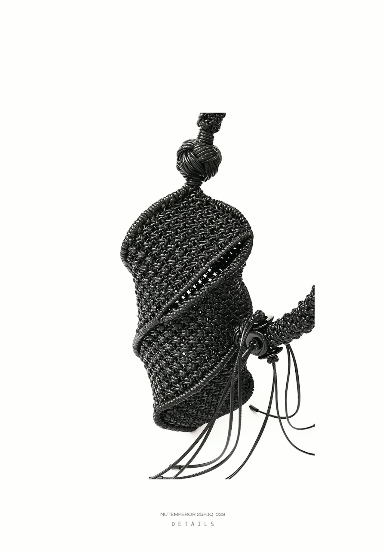 NUTEMPEROR Quip Project 029 Hand-Woven Crochet Bag