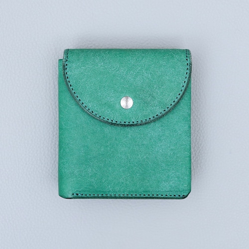 【Iru×IKENOHATA GINKAWATEN】MARGOT LEATHER GARSON WALLET / 受注生産 9月上旬～9月中旬 発送予定