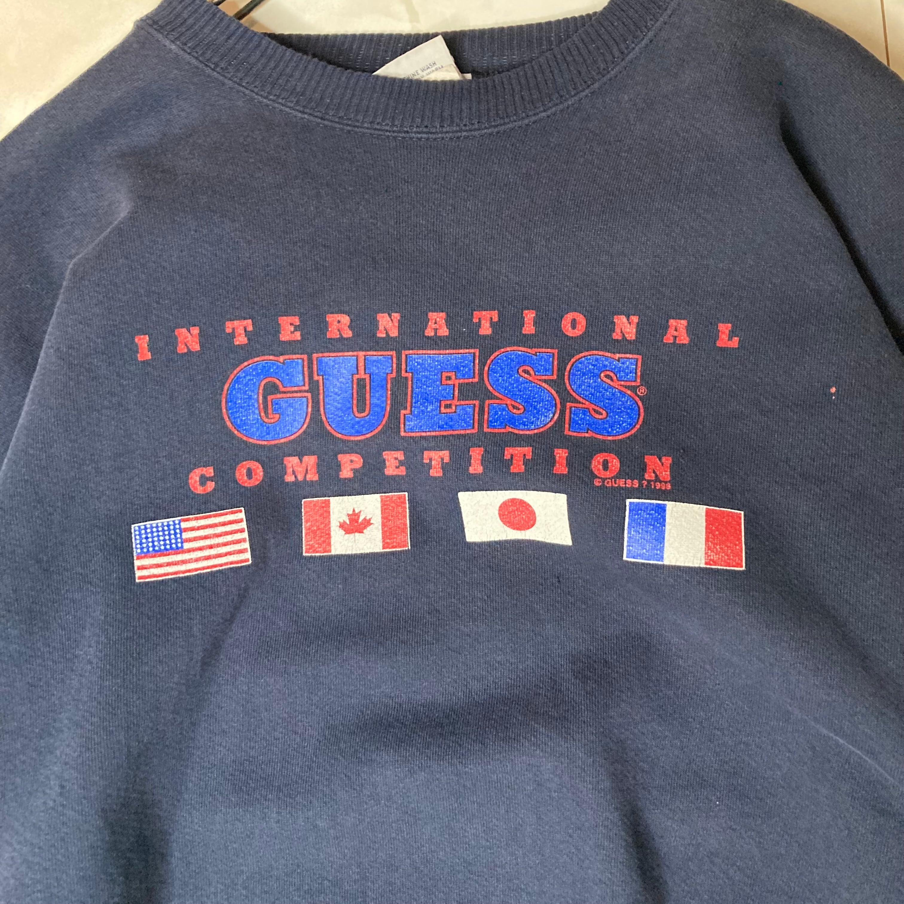 Made in USA】GUESS SPORT スウェット XL プリント | 古着屋OLDGREEN