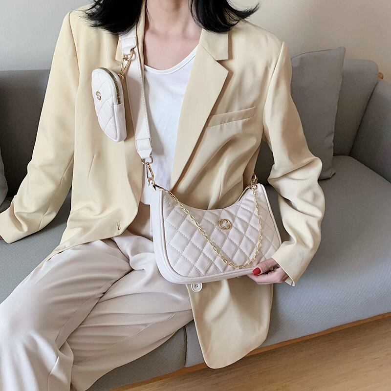 insスーパーファイアスモールバッグメスバッグ2020ニュータイドネットレッドワイルドダイヤモンドチェーンショルダーバッグファッション脇バッグ Tiancai_Wing_Bag6078627