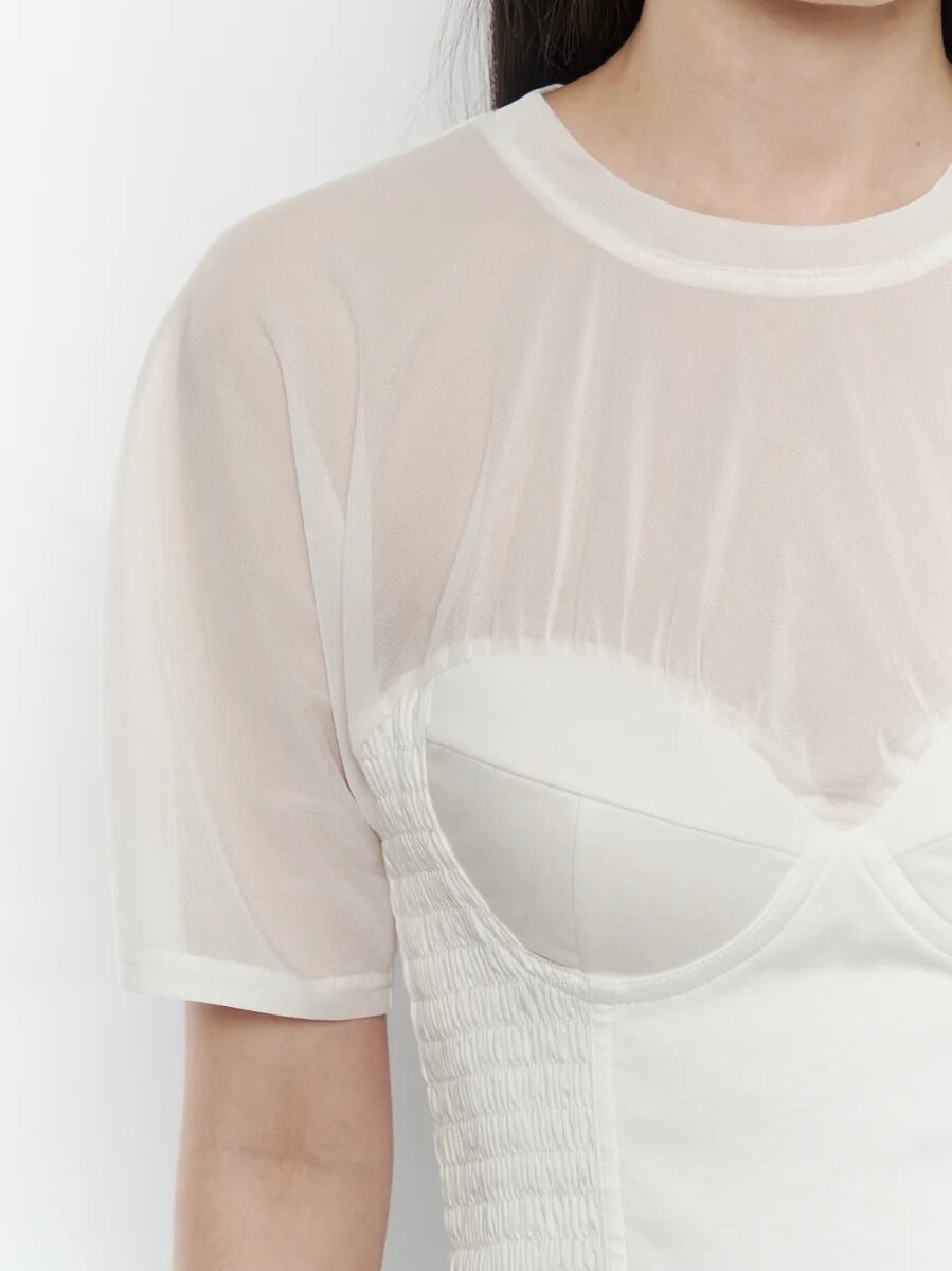 26SS】POOLDE プールデ / シアートップス 半袖 / CLOUD TEE | TRENT online