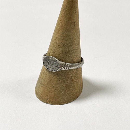 Early 1900's〜 Antique 800〜925 Silver Signed Ring Made In Sweden