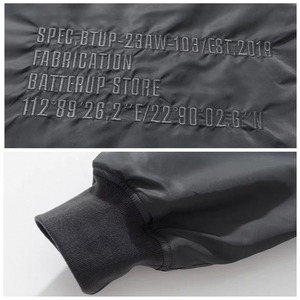 Back logo MA-1 jacket 1204