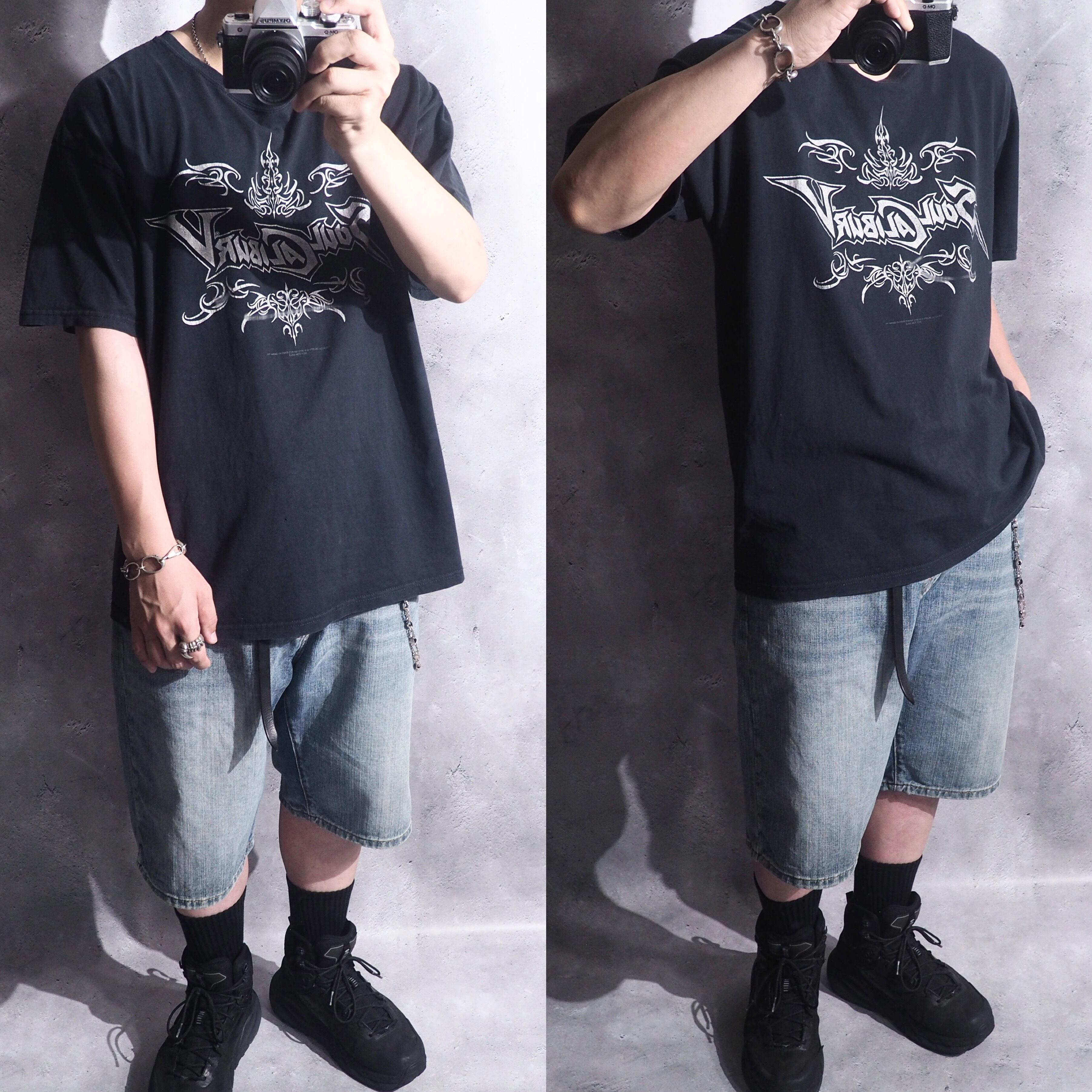 " SOULCALIBUR V - ソウルキャリバーファイブ " Promotion Over silhouette SS Tee