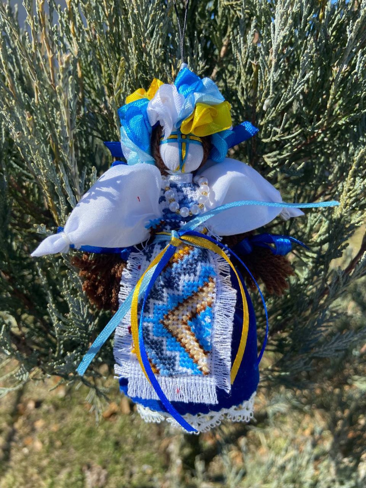 UA.Designer手作りモタンカ（ウクライナの御守り） - 1